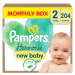 PAMPERS Harmonie pleny M box S2 204 kusů