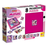 Progresivní puzzle 8 Minnie Mouse