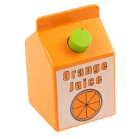 Bigjigs Toys dřevěné potraviny - Pomerančový juice 1ks