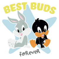 Umělecký tisk Looney Tunes - Best buds, (26.7 x 40 cm)