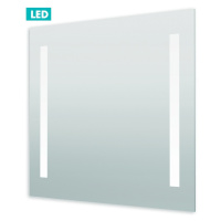 Zrcadlo s LED osvětlením Naturel Iluxit 80x70 cm ZIL8070LEDS