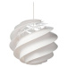 LE KLINT LE KLINT Swirl 3 Medium - závěsné světlo v bílé
