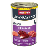 Animonda GranCarno Original Senior 2 x 12 ks (24 x 400 g) - hovězí a jehněčí