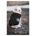 Vsepropejska Achar zimní bunda pro psa s postrojem Barva: Šedá, Délka zad (cm): 26, Obvod hrudní