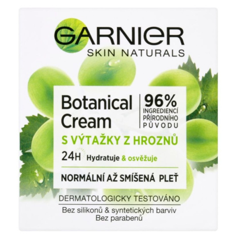Garnier Skin Naturals Botanical Cream s výtažky z hroznů hydratační krém pro normální až smíšeno