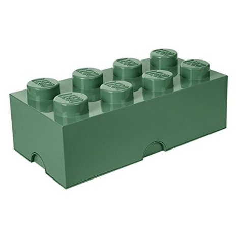 Lego® úložný box 250x502x181 army zelená