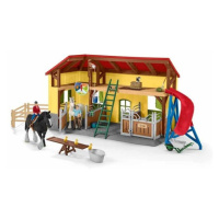 Schleich 42485 Stáj pro koně s příslušenstvím