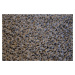 Koberec color shaggy - šedá - obdélník - 140 x 200 cm