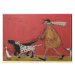 Obraz na plátně Sam Toft - Walkies, 2 cm - 40×50 cm