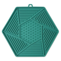 Epic PET Podložka EP Lick&Snack lízací hexagon světle zelený 17x15cm