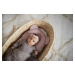 Sleepee Mušelínový fixační polštář RŮŽOVÝ pro miminko