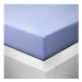 Chanar Prostěradlo Jersey Lux do postýlky 70x140 cm modrá