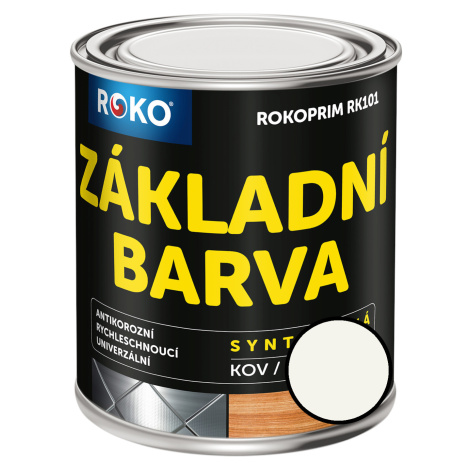 Barva základová Rokoprim RK 101 bílá, 0,75 l ROKOSPOL