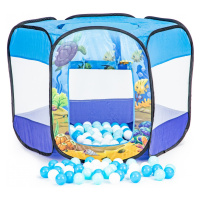 Suchý bazén + 100 míčků Iplay modrý