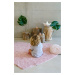 Lorena Canals koberce Pro zvířata: Pratelný koberec Puffy Love - 160x180 srdce cm