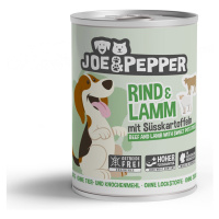 Joe & Pepper Dog hovězí a jehněčí maso s batáty 6 × 400 g