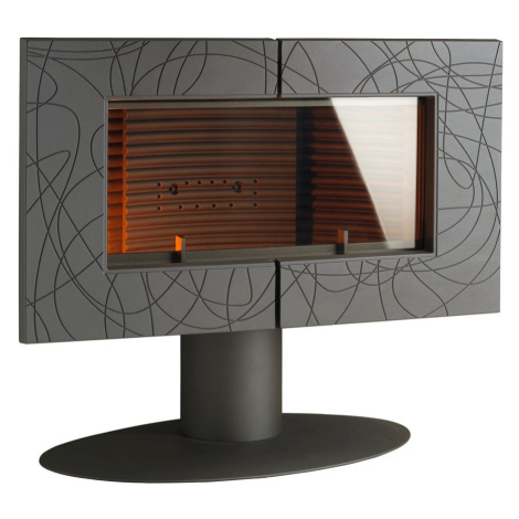 INVICTA krbová kamna SYMPHONIA antracit 6115-44 Invicta Interior