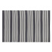 Venkovní koberec 120 x 180 cm černý a světle šedý DELHI, 202338