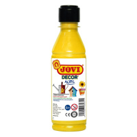 JOVI Decor akrylová barva - žlutá 250 ml