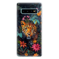 iSaprio Flower Jaguar - Samsung Galaxy S10