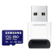 Samsung MicroSDXC 128GB PRO Plus + USB adaptér (2023)