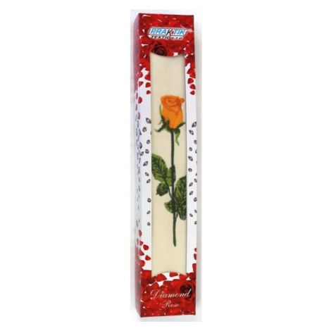 Forbyt, Dárkové balení Froté ručníku, Růže oranžová, 50 x 90 cm