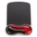 Kensington ergonomická gelová podložka pod myš Duo - červená - 62402
