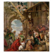 Obrazová reprodukce Adoration of the Kings, 1573, (1528-88) Veronese, 40 × 40 cm