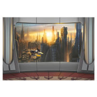 KOMR 384-8 Obrazová fototapeta Komar Star Wars Coruscant View, velikost 368 x 254 cm