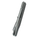 KUBEY Verijero Darkwashed Sanvik 14C28N Čepel Darkblast Ti Linerlock KU340E