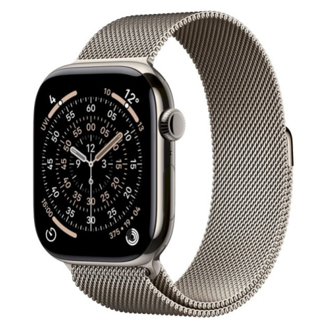 Apple Watch Series 11 Cellular (42mm) Přírodní titan s přírodním milánským tahem