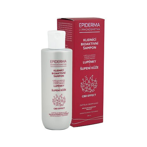 EPIDERMA CBD Effect Bioaktivní šampon Lupénka 200 ml