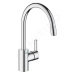 GROHE Feel Dřezová baterie s výsuvnou koncovkou, chrom 32671002