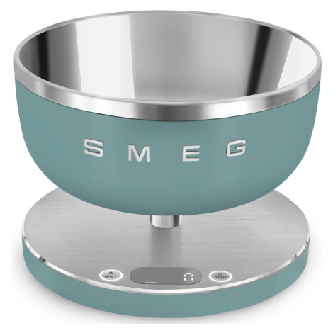 Digitální kuchyňská váha Smeg KSC01EGMWW / 1,8 l / max. nosnost 5 kg / g, ml, lb.oz, fl.oz / sma