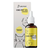 Cure Point CBD PET 5% Olej pro psy Chicken 10 ml