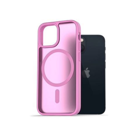 AlzaGuard Matte Case Compatible with Magsafe pro iPhone 13 mini levandulově růžový