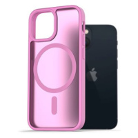 AlzaGuard Matte Case Compatible with Magsafe pro iPhone 13 mini levandulově růžový