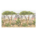 Yokodesign Tapeta Zvířátka z divočiny Délka: 300 cm
