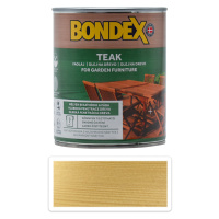 BONDEX Teak - syntetický teakový olej na dřevo v interiéru a exteriéru 2.5 l Bezbarvý