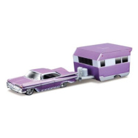 Maisto -  Chevrolet Impala Alameda Trailer, 1959, 1:64