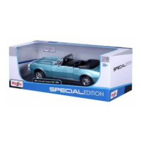 Maisto - 1967 CHEVROLET CAMARO SS 396 CONVERTIBLE, metal tyrkysová, 1:18