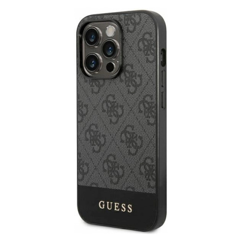 Zadní Kryt Guess pro Apple iPhone 14 Pro Max Stripe šedá