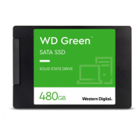 WD GREEN SSD 3D NAND WDS480G3G0A 480GB SATA/600, (R:500, W:400MB/s), 2.5\