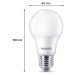 Philips Philips LED žárovka E27 8W 806lm 2700K matná 2ks