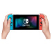 Nintendo Switch console with neon red&blue Joy-Con Modrá/červená