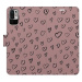 iSaprio Flip pouzdro Heart Dark 02 pro Xiaomi Redmi Note 10 5G