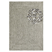 Šedý/béžový venkovní koberec 170x120 cm - NORTHRUGS