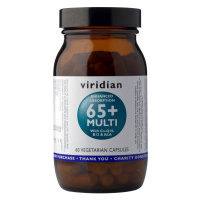 Viridian 65+ Multi (Natural multivitamín pro seniory) 60 kapslí