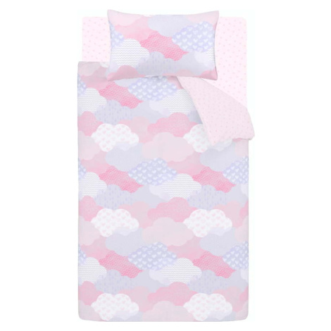 Růžové dětské povlečení na jednolůžko z mikrovlákna 135x200 cm Soft as a Cloud – Catherine Lansf Catherine Lansfield