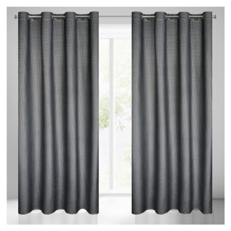 ArtFir Zatemňovací závěs DARCY K | černá 140 x 250 cm